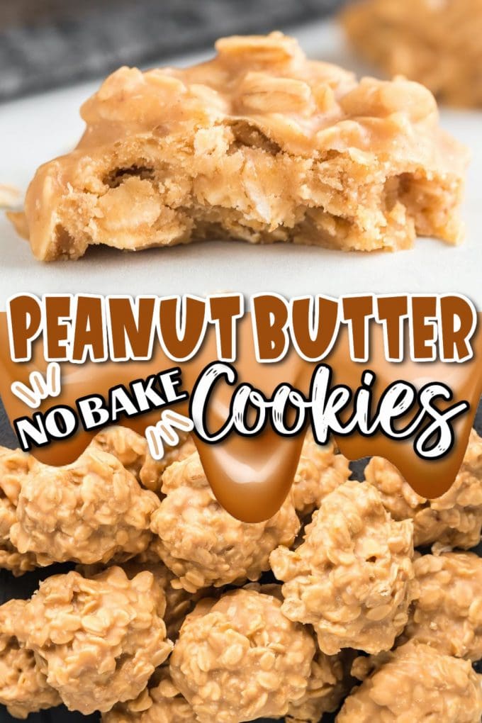 peanut butter no bake cookies pinterest
