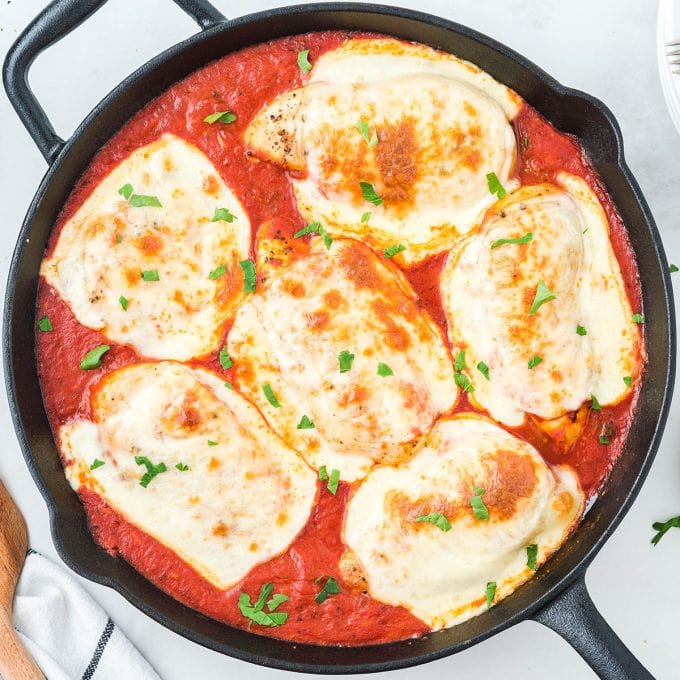 Easy Mozzarella Chicken (One-Pan Recipe!) - Princess Pinky Girl