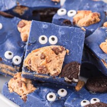 cookie monster fudge featured image