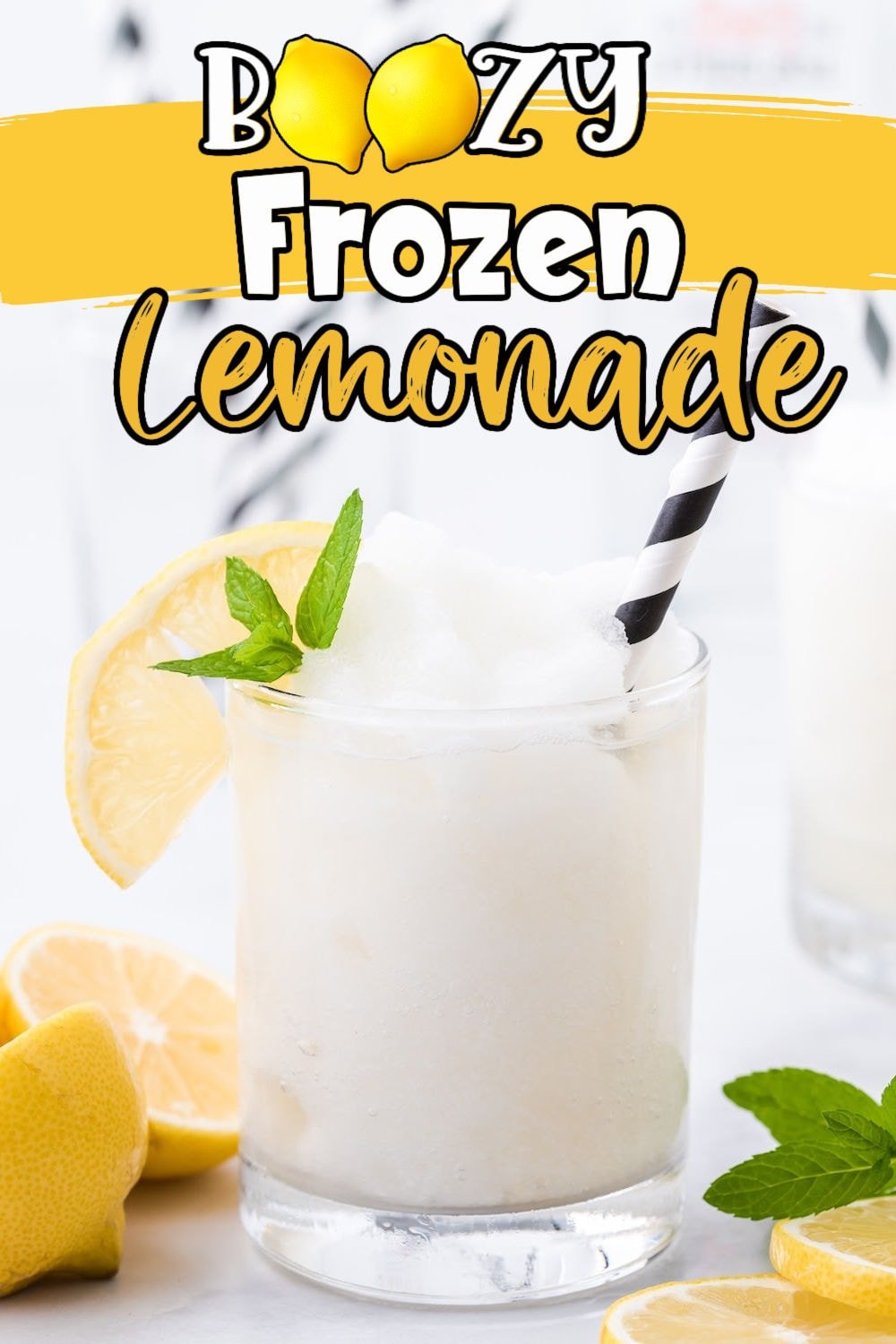 Boozy Frozen Lemonade - Princess Pinky Girl