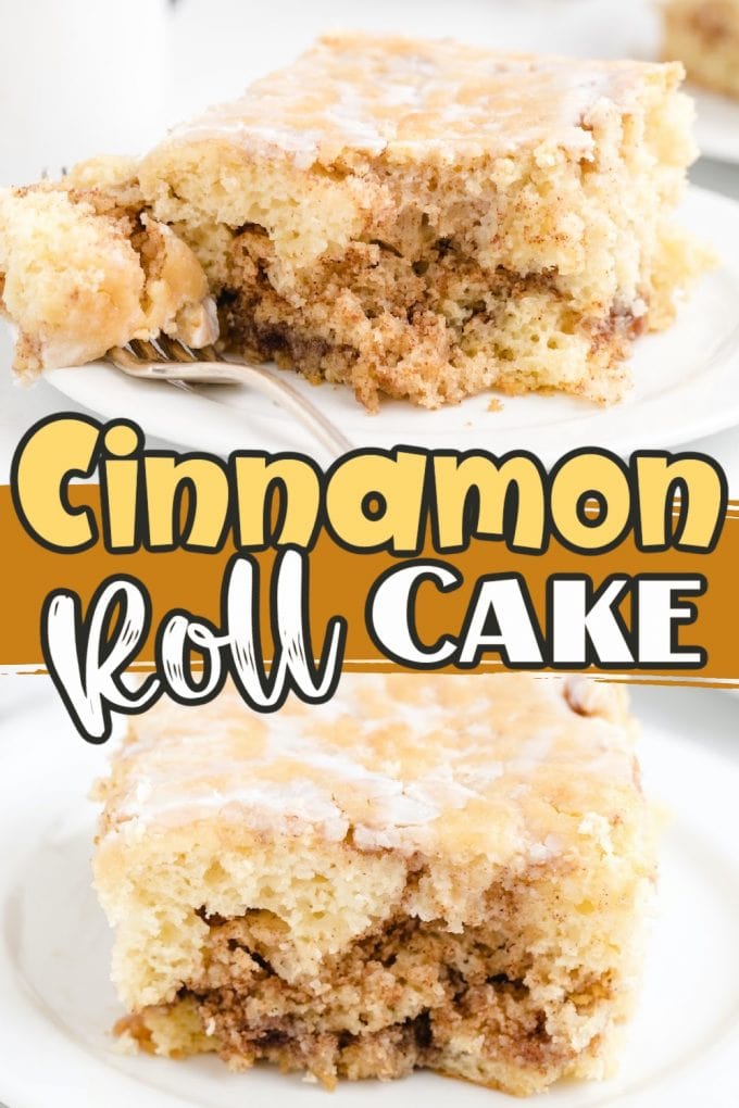 Cinnamon Roll Cake Pinterest
