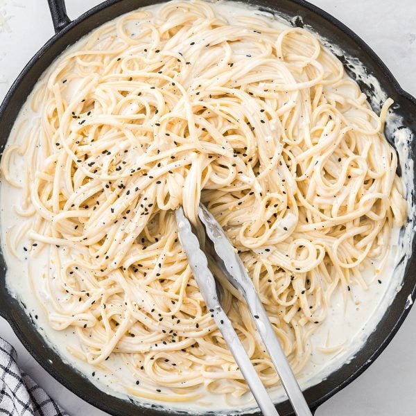 everything bagel pasta featured image