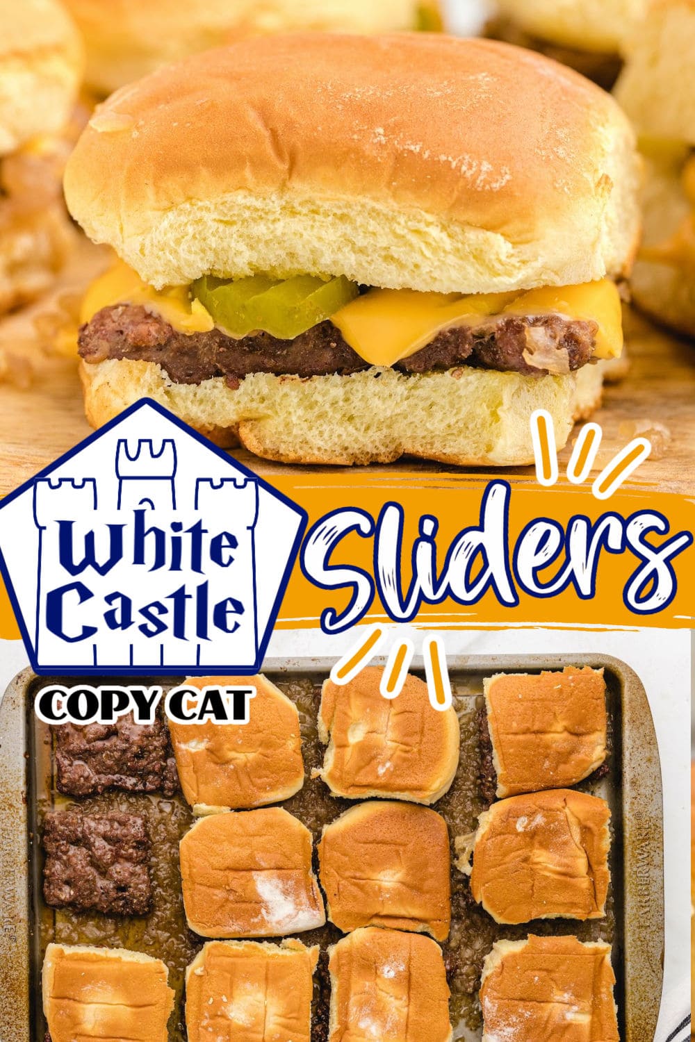 The BEST White Castle Sliders Copycat Recipe Princess Pinky Girl   White Castle Sliders Pinterest 