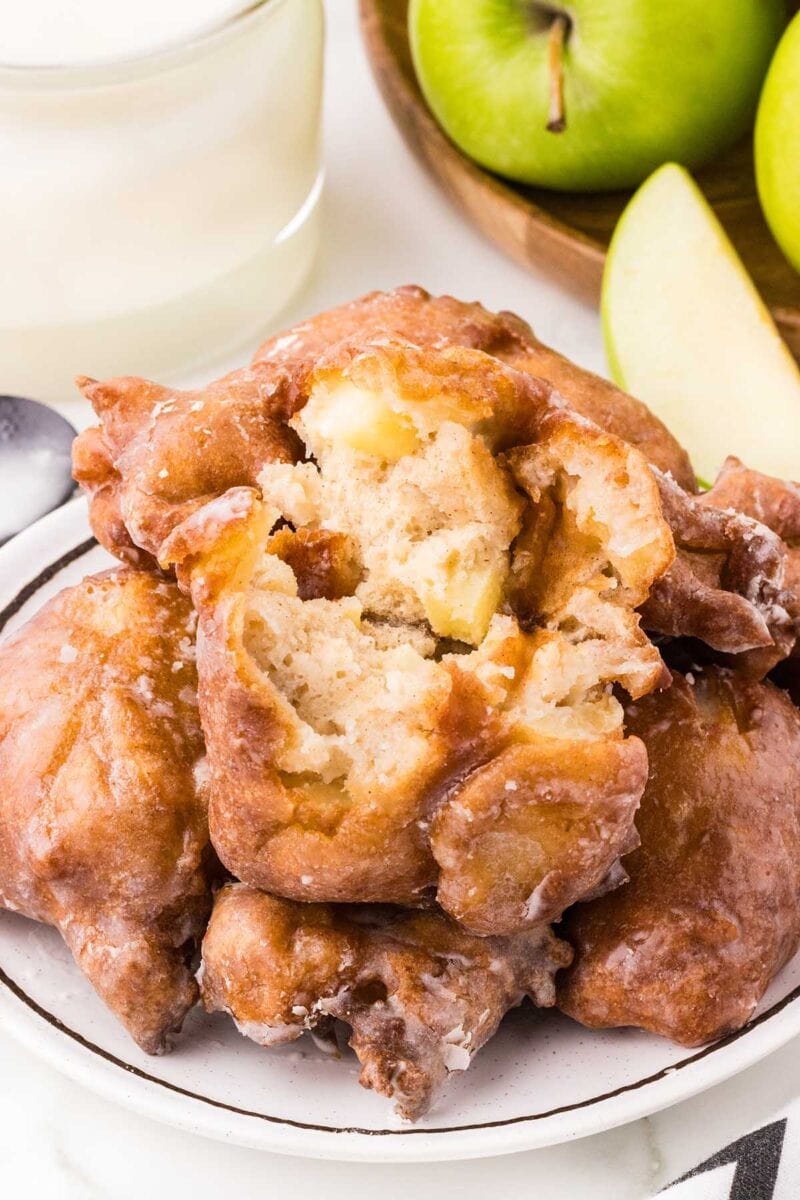 How To Make Apple Fritters - Princess Pinky Girl