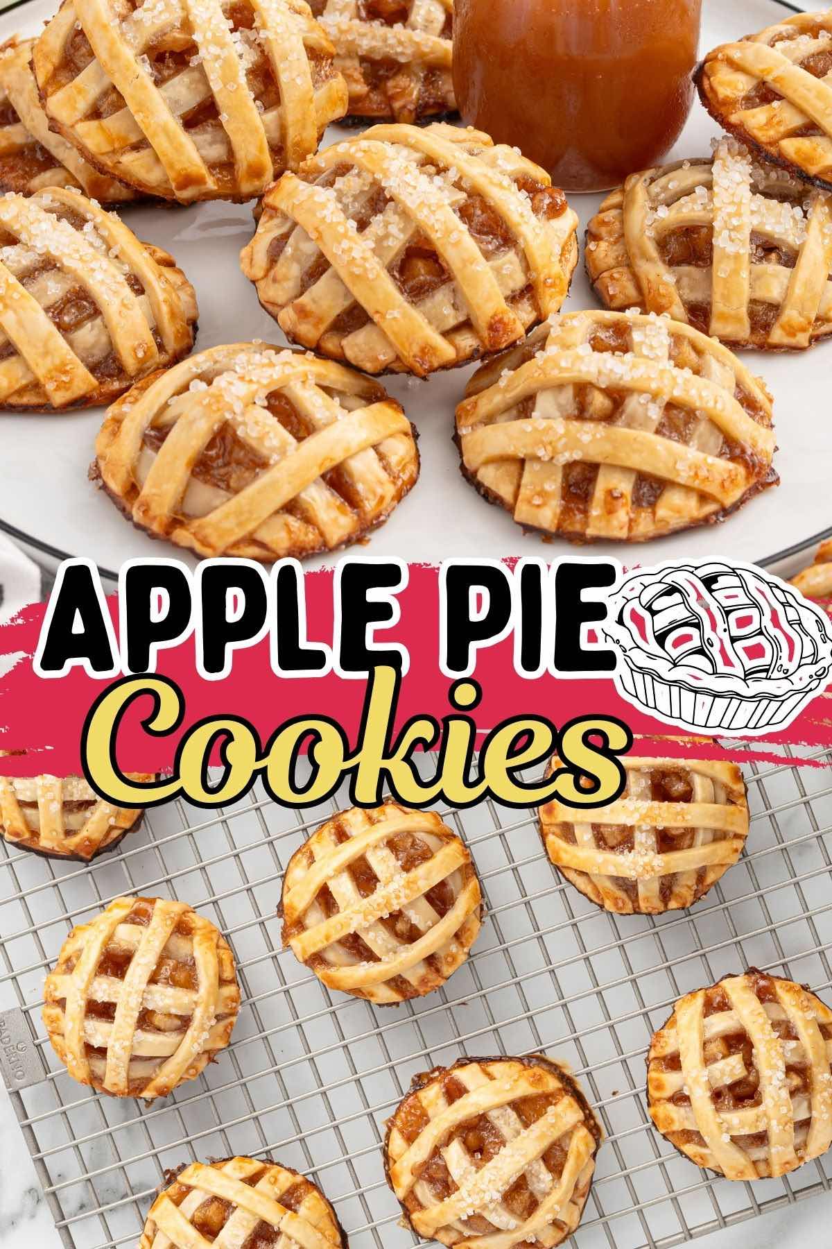 apple pie cookies pin.