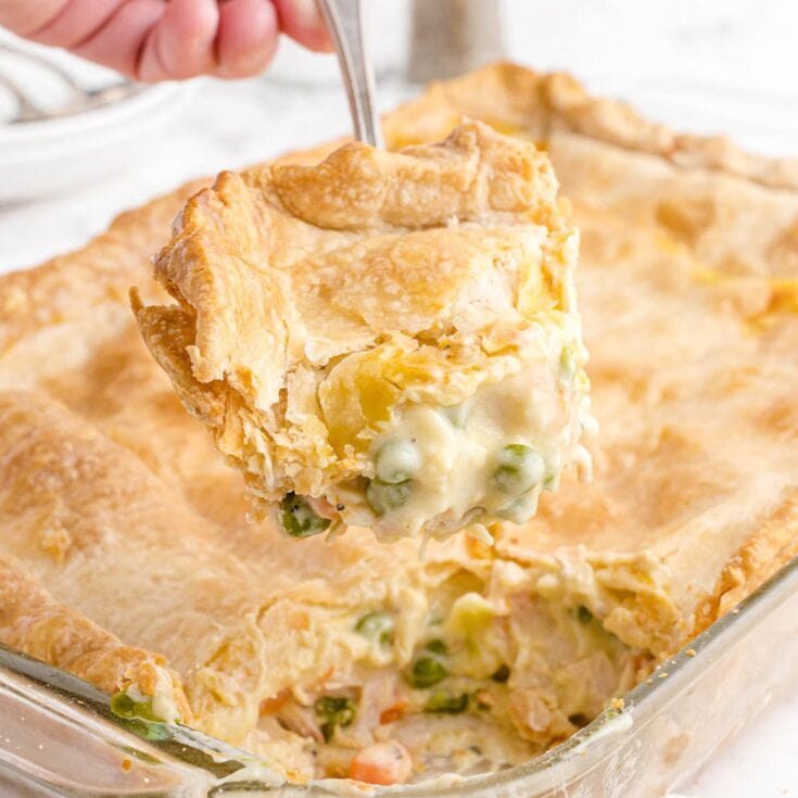 Chicken Pot Pie Bake feature image
