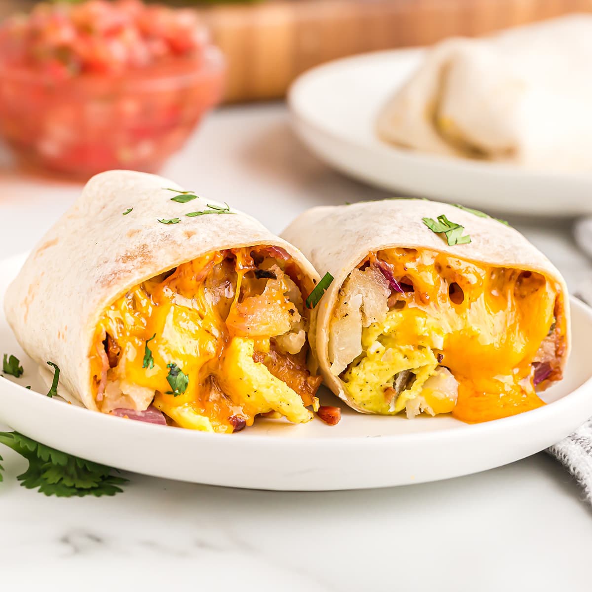 Grilled Breakfast Burritos - Simply Scratch