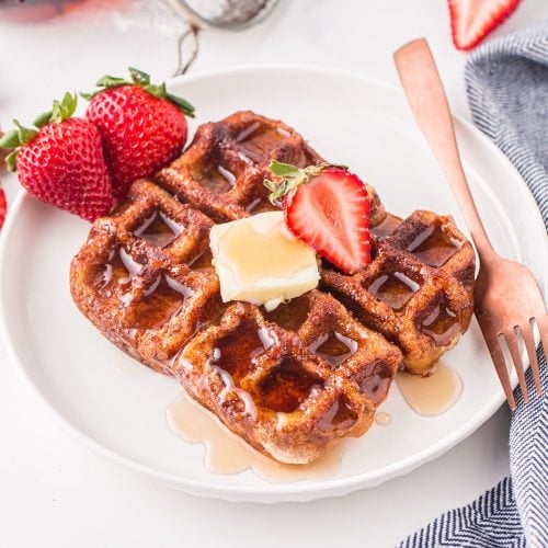 Mini French Toast Waffles  Little Grazers - delicious food for