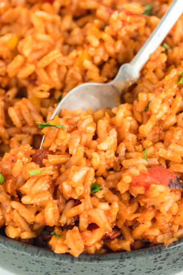 Easy Spanish Rice Recipe - Princess Pinky Girl