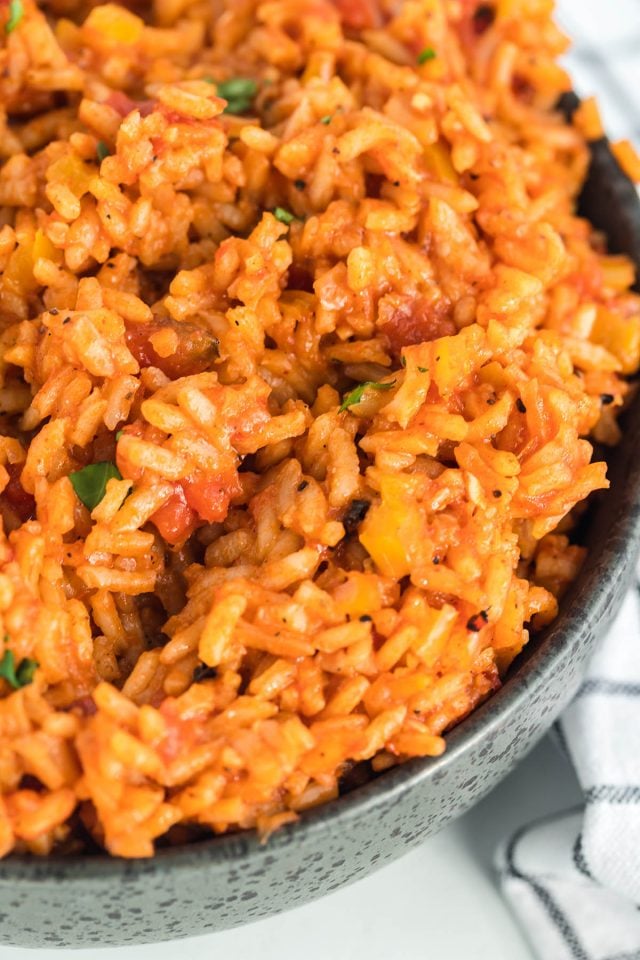 Easy Spanish Rice Recipe - Princess Pinky Girl