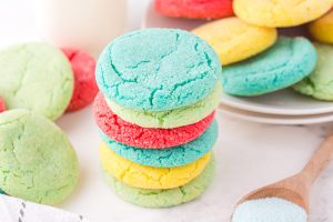 Jello Cookies (Easy Sugar Cookie Recipe) - Princess Pinky Girl