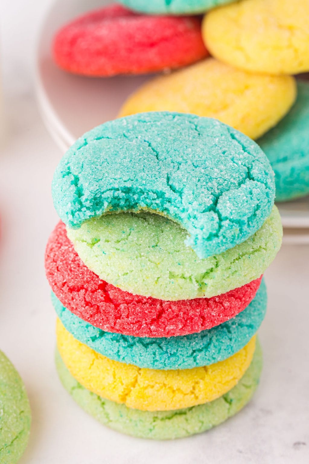 Jello Cookies (Easy Sugar Cookie Recipe) - Princess Pinky Girl