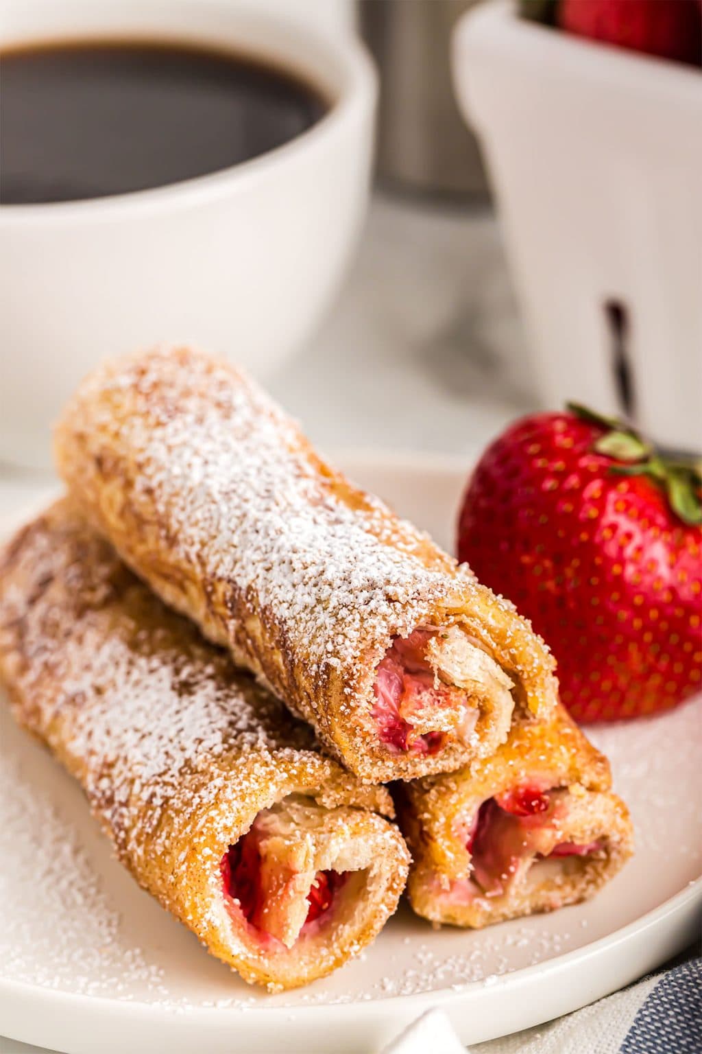 French Toast Roll Ups