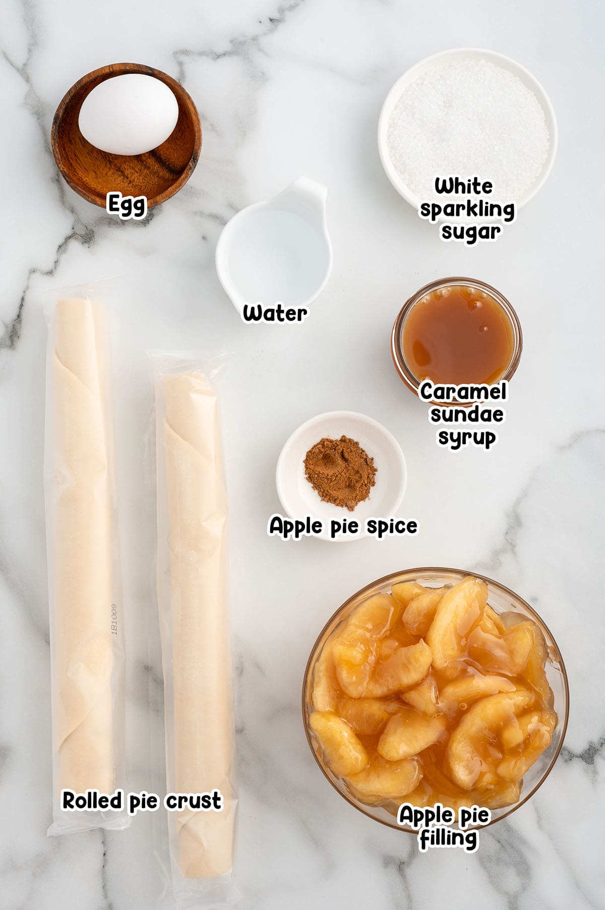 apple pie cookies ingredients.