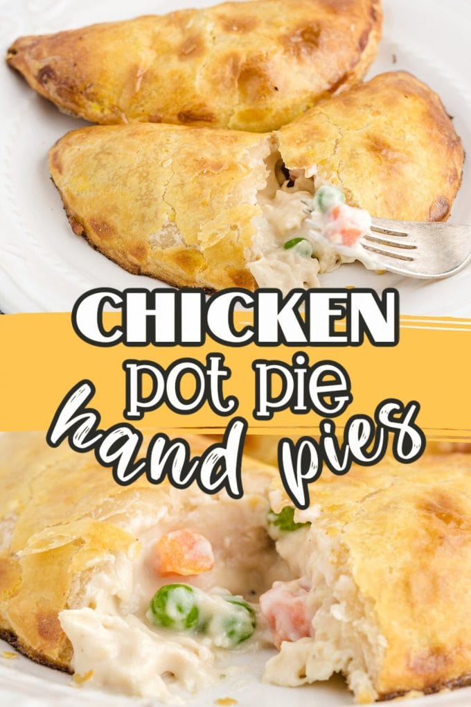 Chicken Pot Pie Hand Pies pinterest