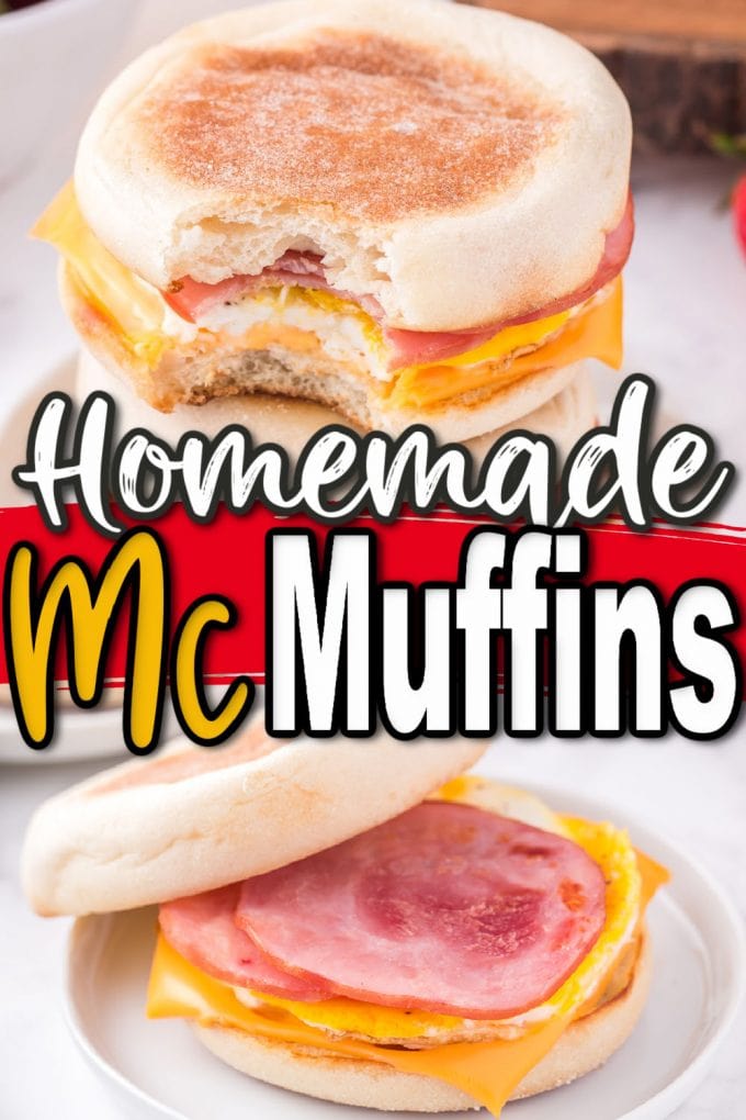 Homemade Egg McMuffin (Copycat Recipe)