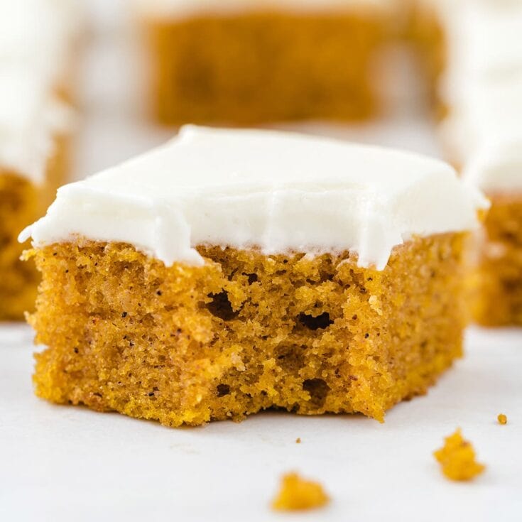 Pumpkin Bars feature image