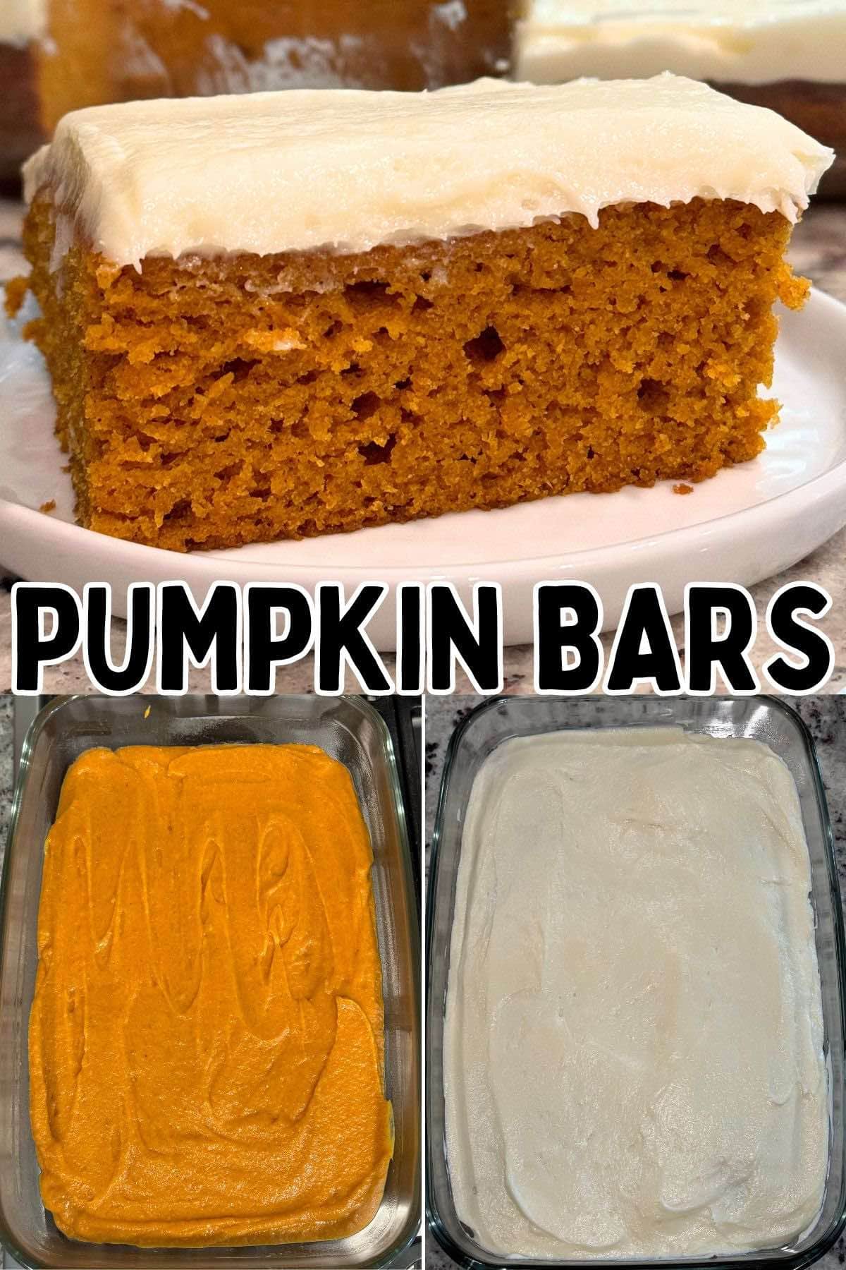 pumpkin bars pin.