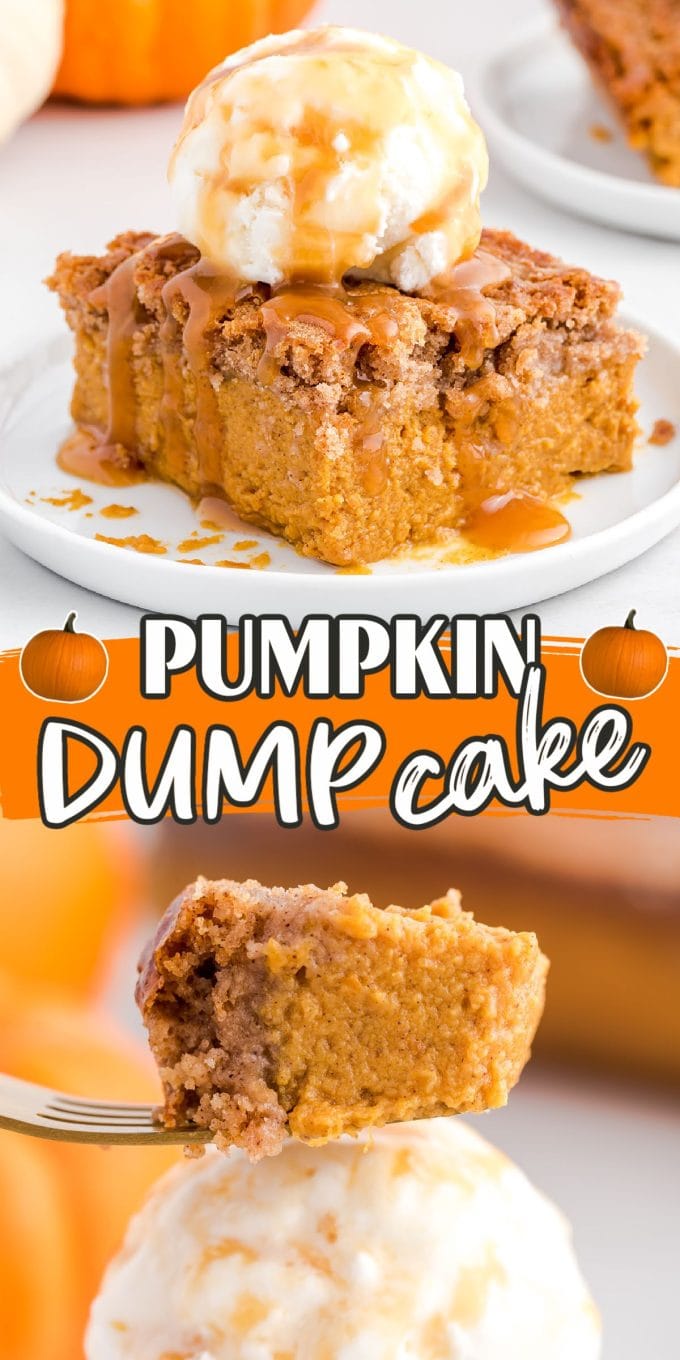 pumpkin dump cake pinterest