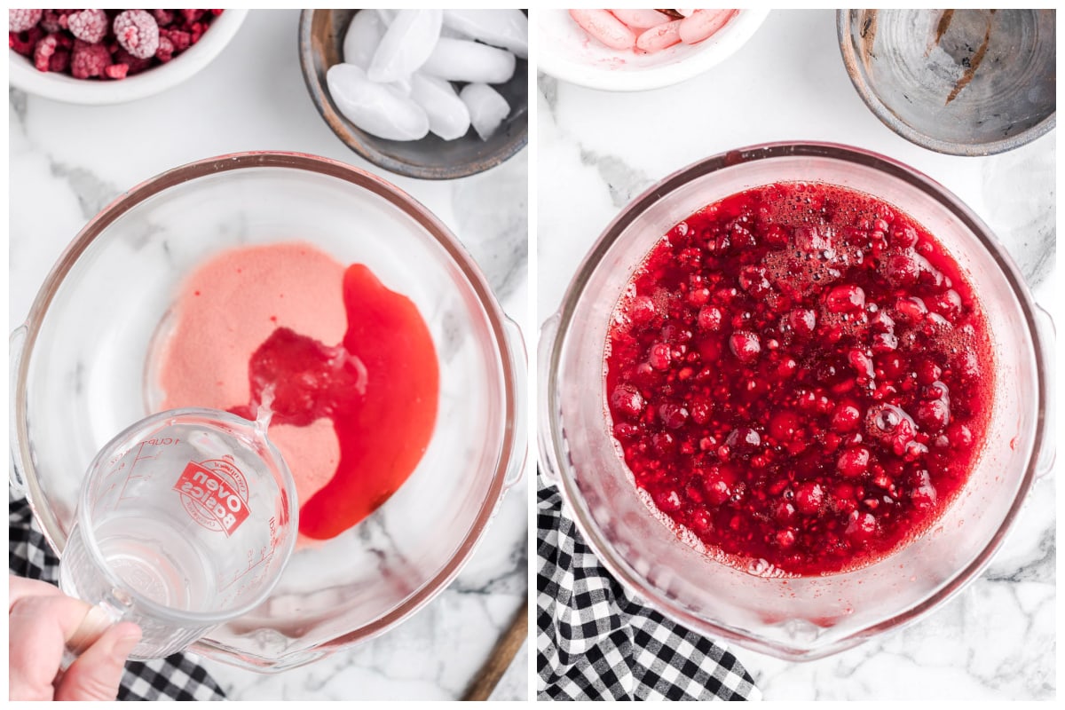 raspberry jello