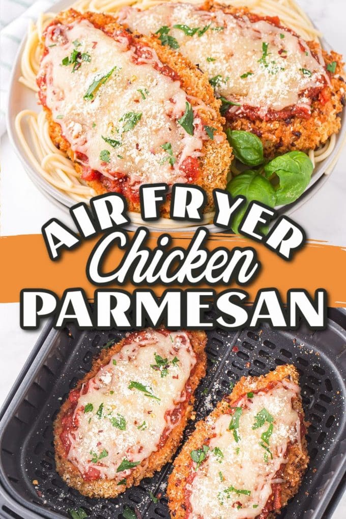 Air Fryer Chicken parmesan pinterest