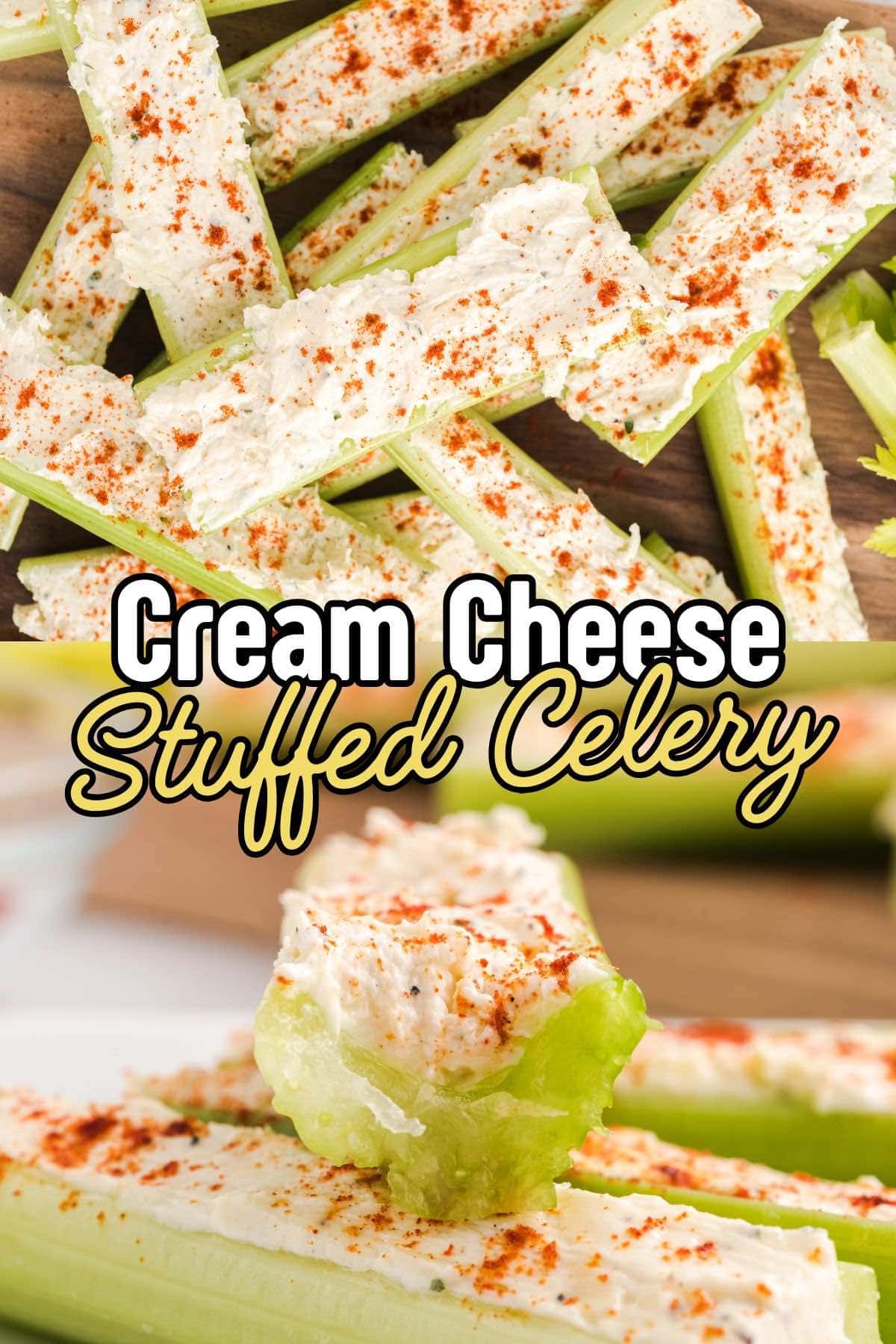 stuffed celery pin.