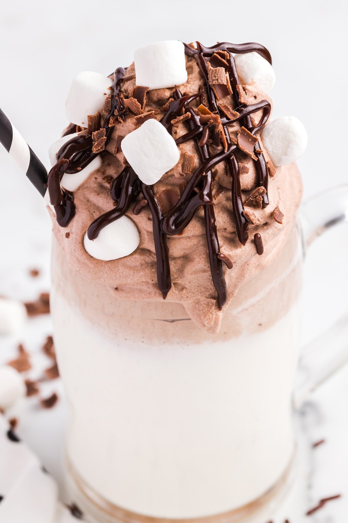 whipped hot chocolate 