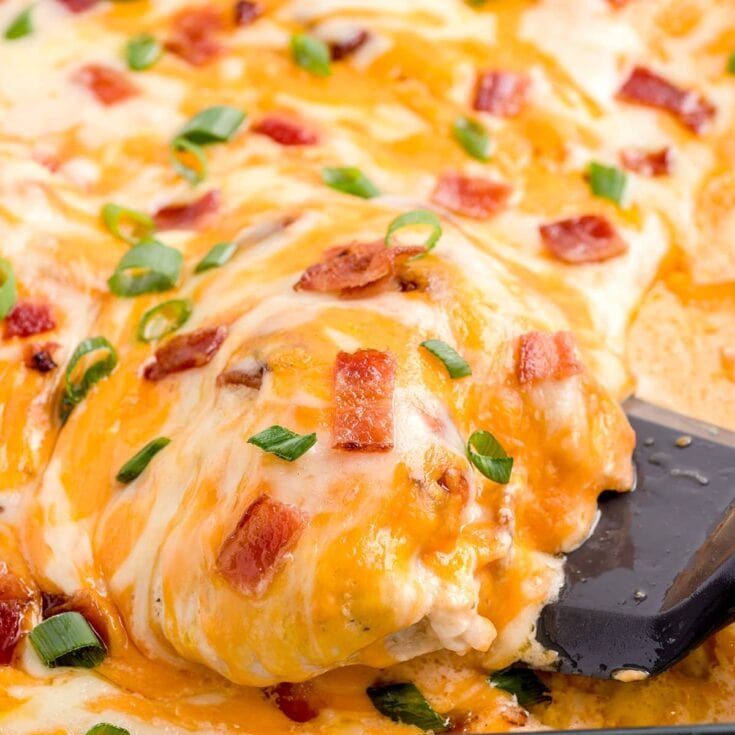 Baked Crack Chicken feature image