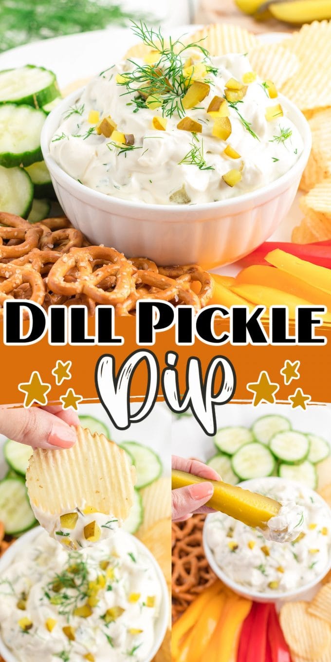 Dill Pickle Dip pinterest