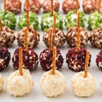 mini cheeseball bites featured image