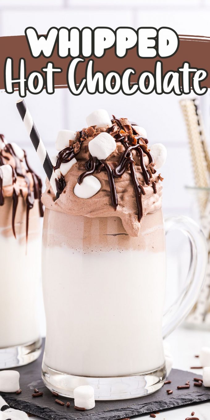 Whipped Hot Chocolate pinterest