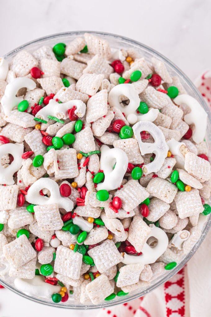 Reindeer Chow Chex Mix - Princess Pinky Girl