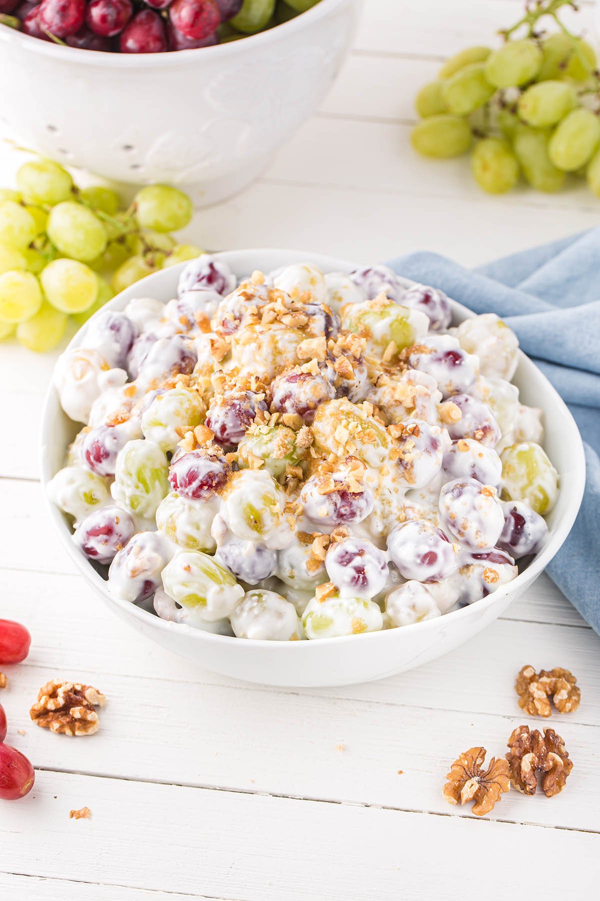 grape salad in a bowl