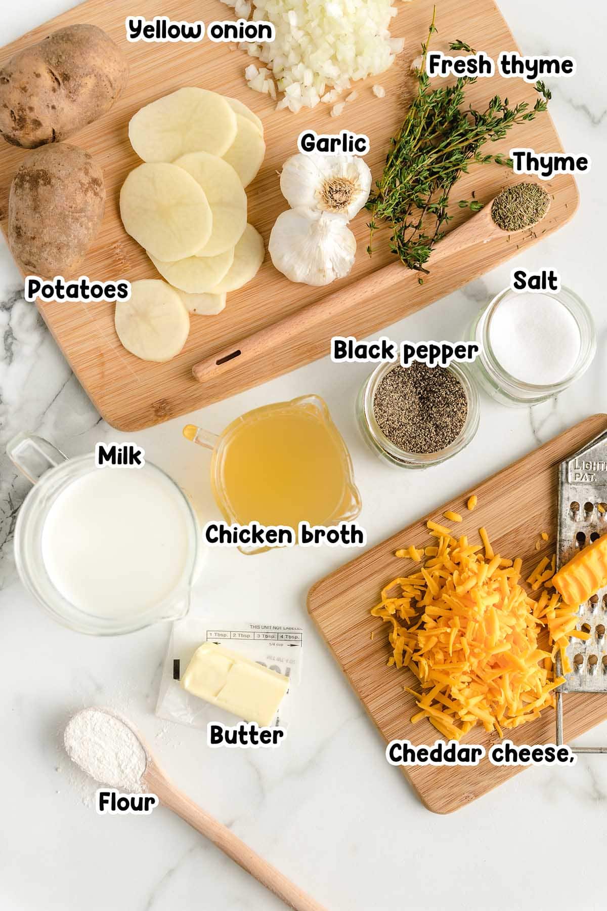 scalloped potatoes ingredients. 