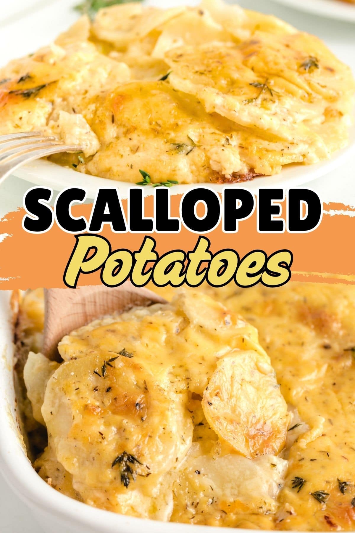 scalloped potatoes pin.