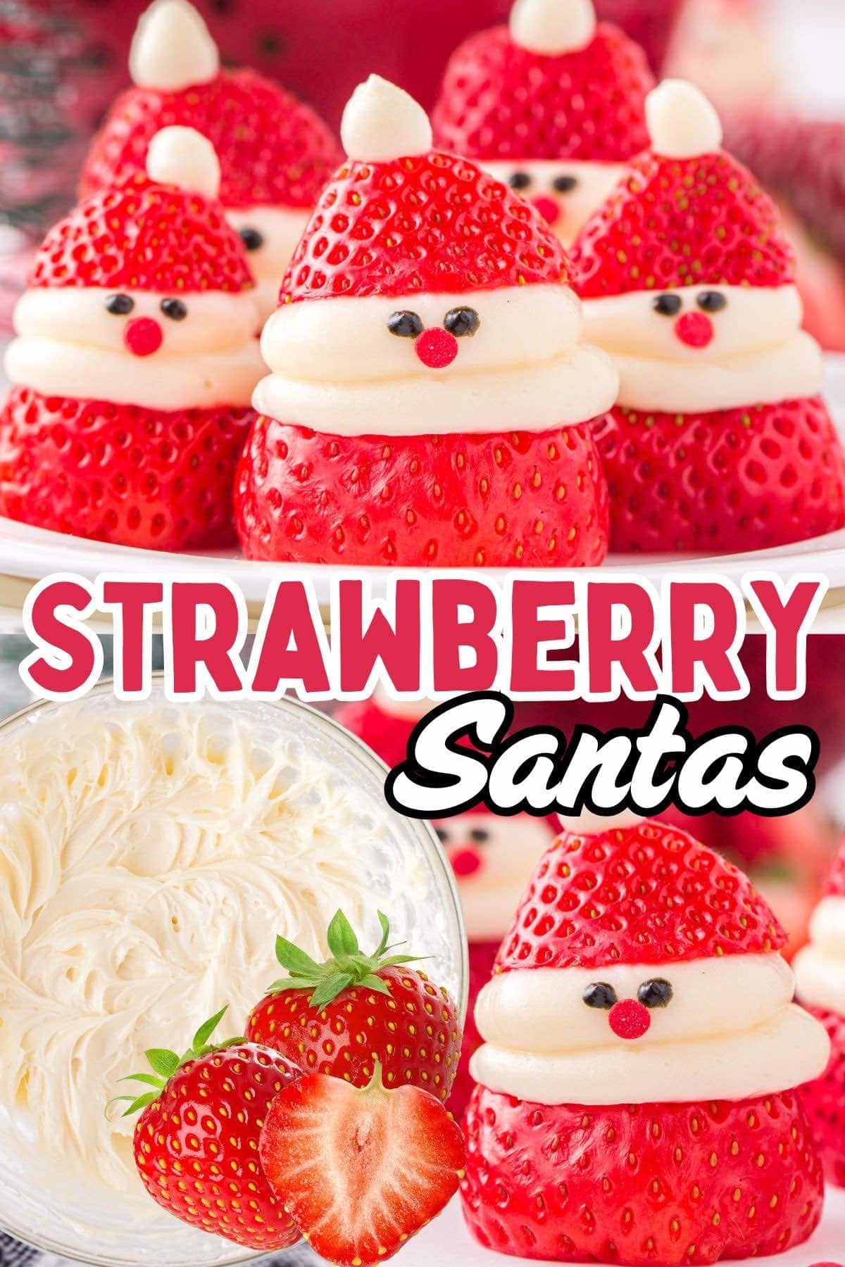 strawberry santa pin.