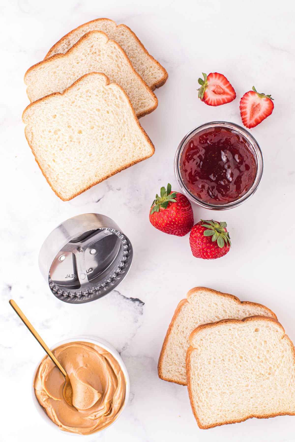 Homemade Uncrustables PB&J Sandwiches