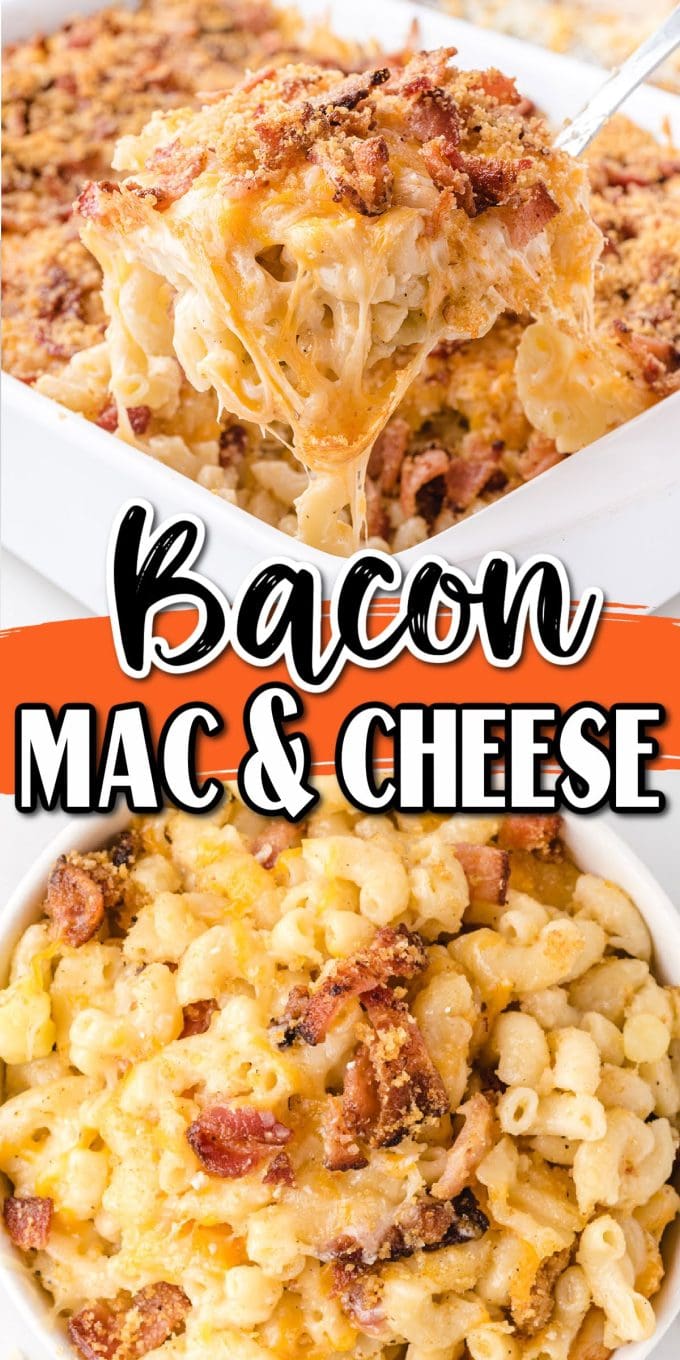 bacon mac and cheese pinterest