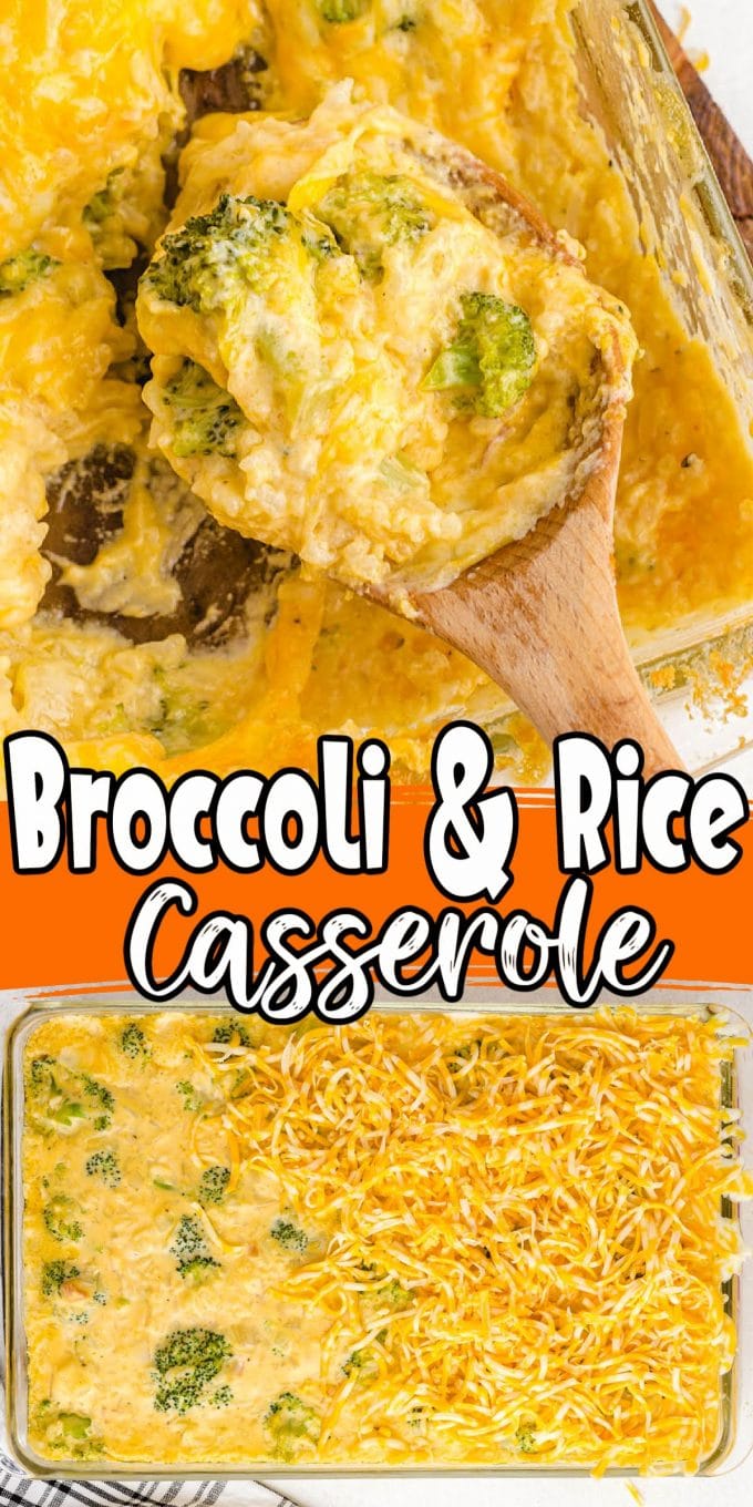 Broccoli and Rice Casserole pinterest