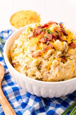 Best Fully Loaded Mashed Potatoes Recipe - Princess Pinky Girl