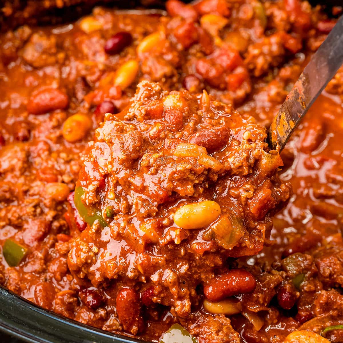 Crockpot Chili - tomatoes, ground beef and kidney bean version : r