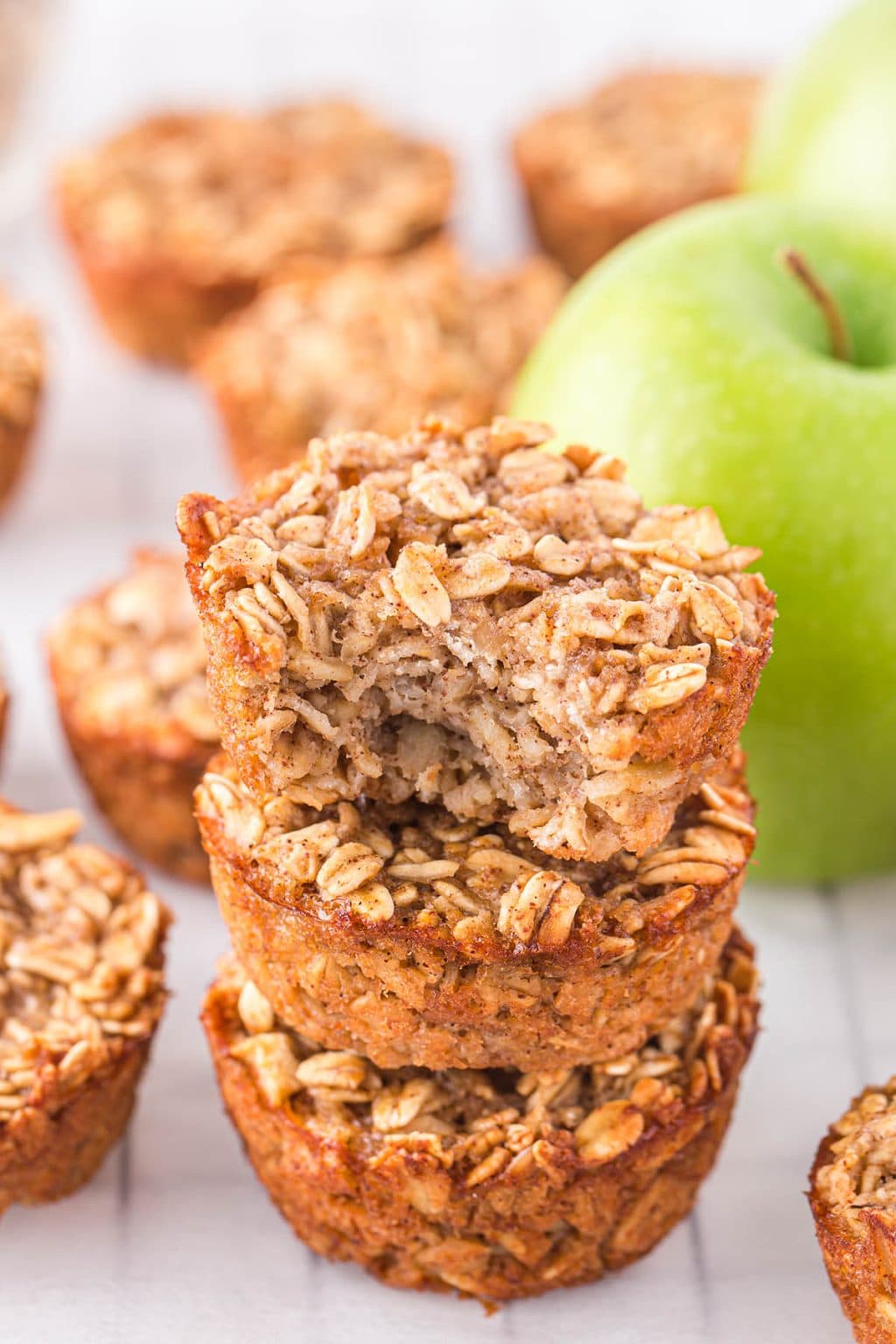 Cinnamon Apple Baked Oatmeal Cups Princess Pinky Girl