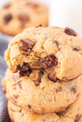 Browned Butter Chocolate Chip Cookies - Princess Pinky Girl