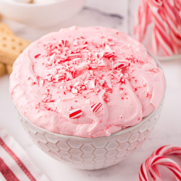 candy cane dip featured image