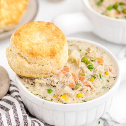 Chicken Pot Pie Soup Recipe - Princess Pinky Girl