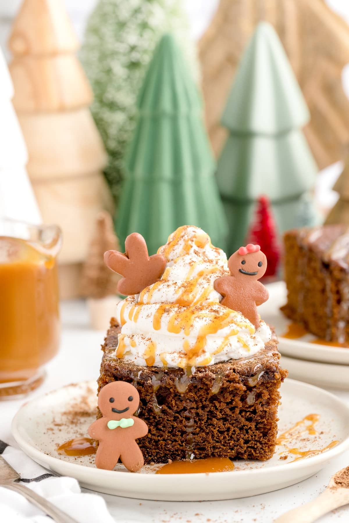 gingerbread with gingerbread man on top
