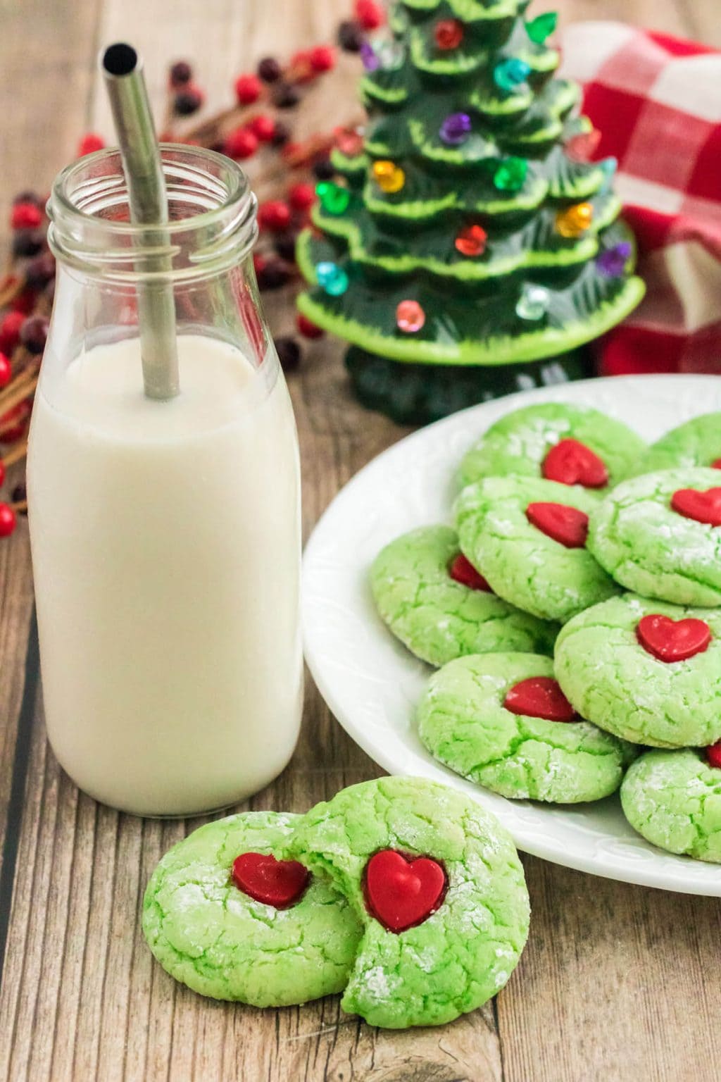 Grinch Cake Mix Cookies Princess Pinky Girl