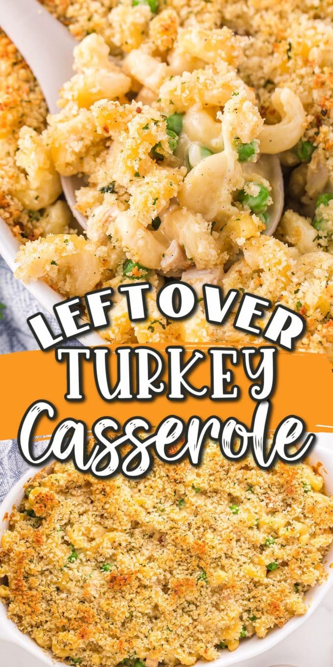 leftover turkey casserole pinterest