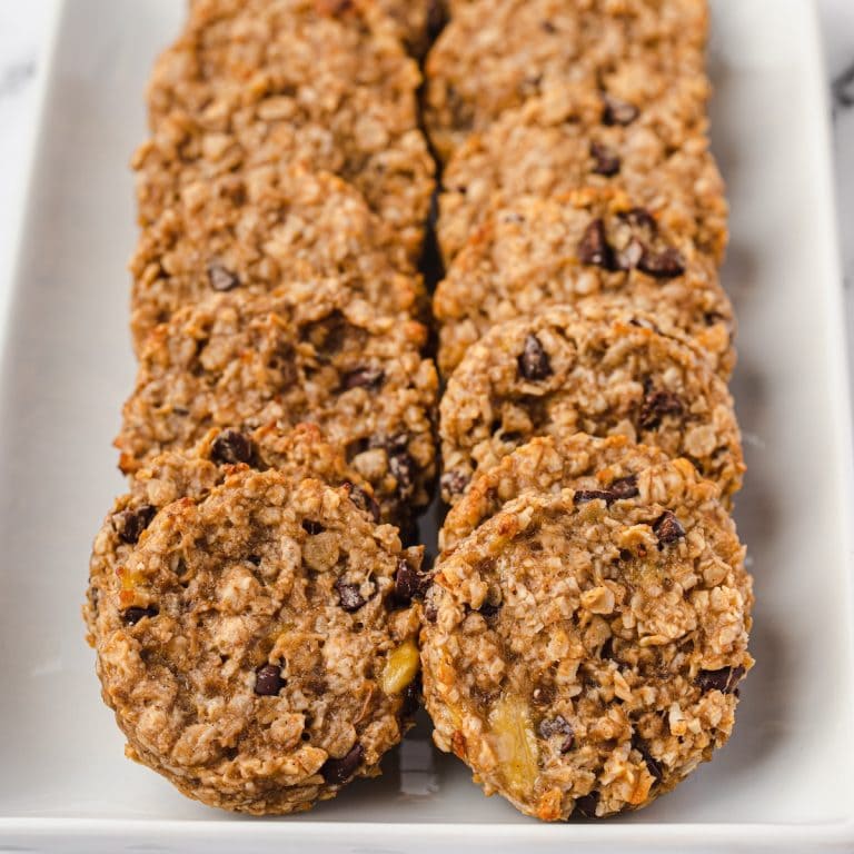 Banana Oat Breakfast Cookies