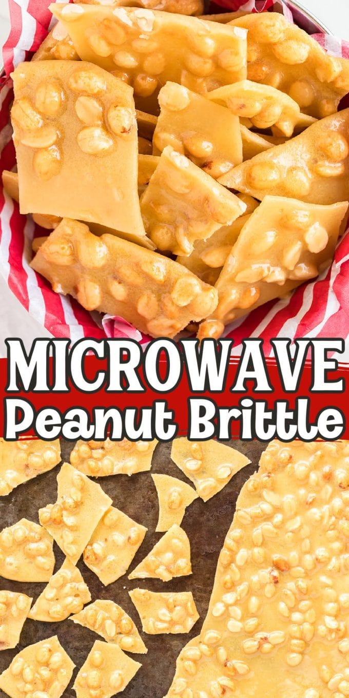 microwave peanut brittle Pinterest